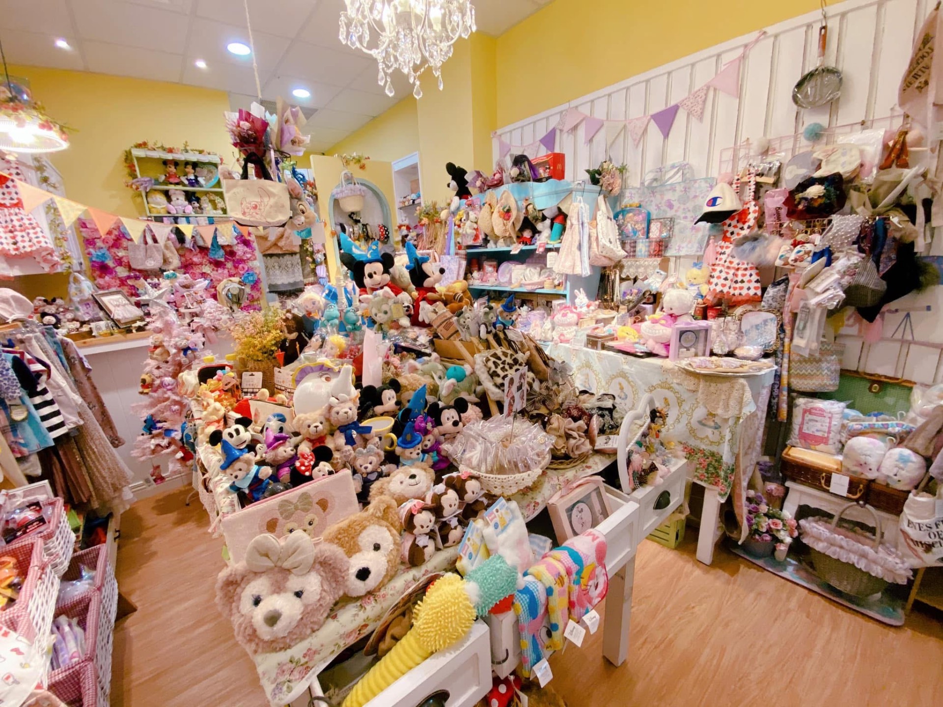 Miyavi Fushigi 店內大量商品全景